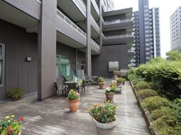 快適なテラスの様子