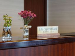 ライフサポートデスク看板
