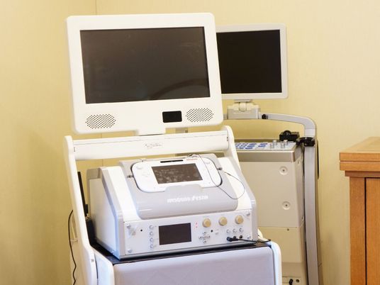 医療機器設置された部屋 