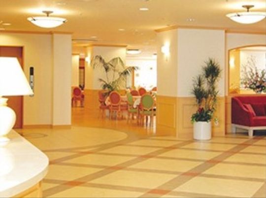 暖かみのある共有スペース