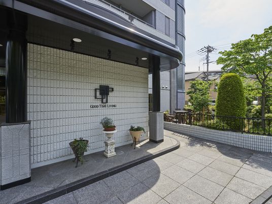 快適なエントランス