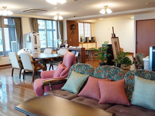 共有スペースの居心地の良い様子