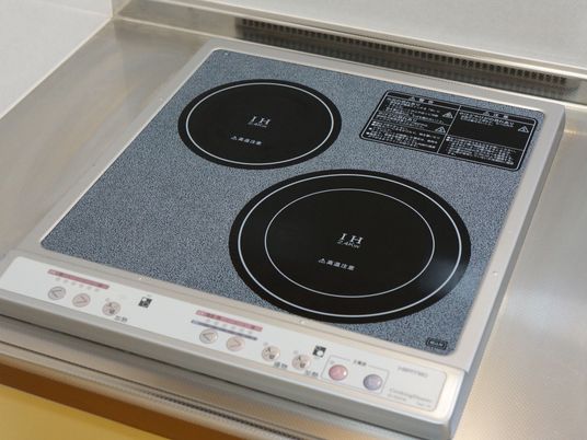 キッチン設備のIHコンロ