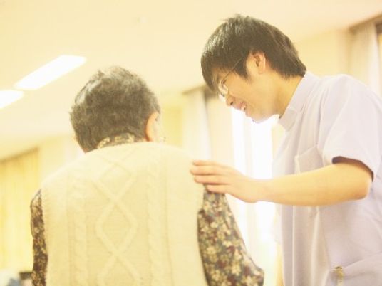 介護職員と高齢者の対話