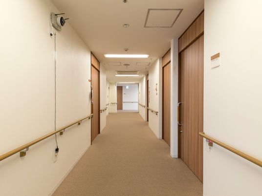 清潔感のある廊下