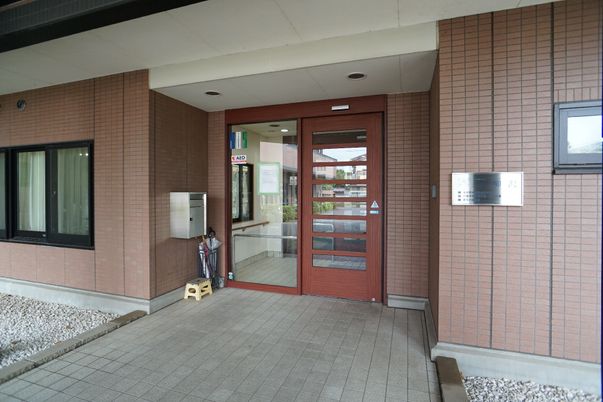 エントランス正面の景色