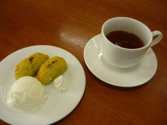 おやつとお茶の一例