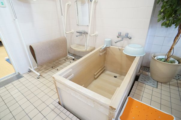 和風の浴室設備