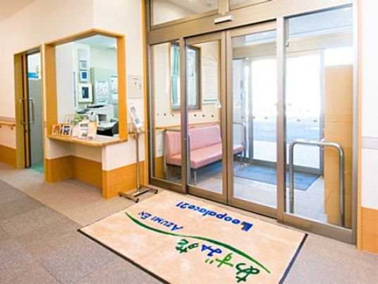 明るいエントランス