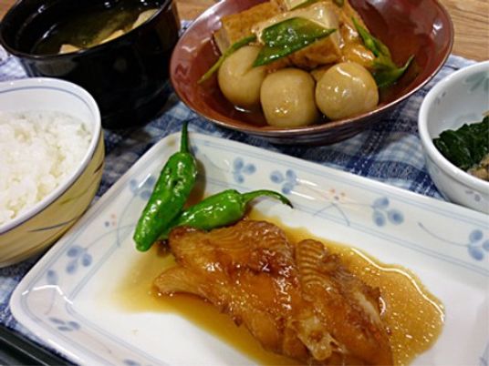和風の健康的な食事