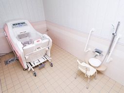 清潔な浴室の設備