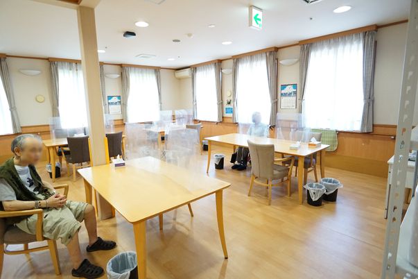 居心地の良い食堂空間