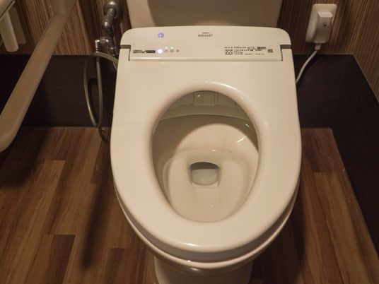 清潔なトイレ設備