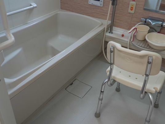 バリアフリー設計浴室