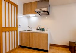 清潔なキッチンスペース