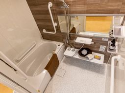 快適なバリアフリー浴室