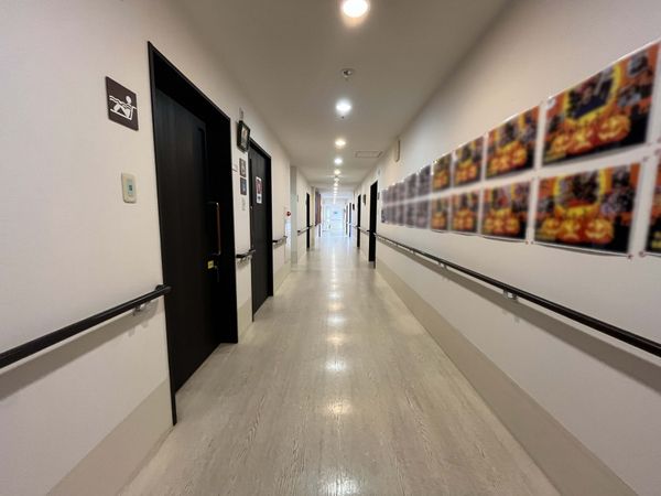 廊下のきれいな様子