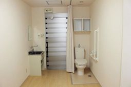 清潔なトイレ設備
