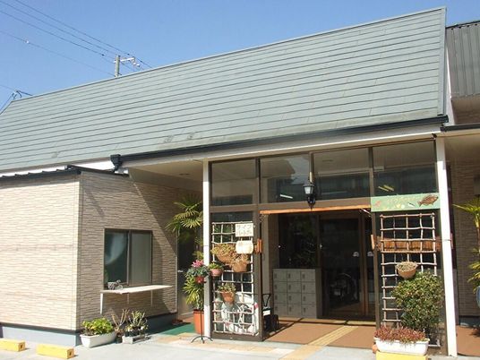 明るいエントランス
