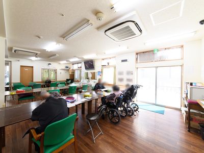 快適な食堂の様子