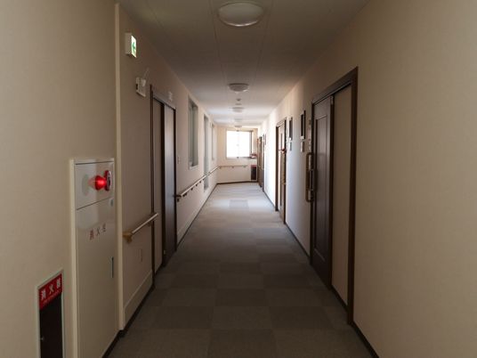 廊下の綺麗な景観
