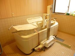 清潔な浴室の設備