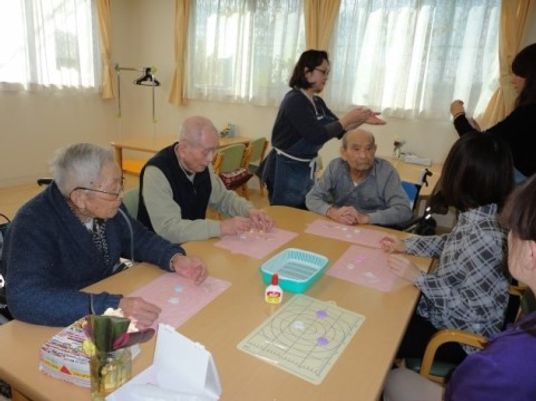 活動中の多目的室