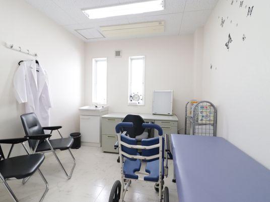 訓練用具が整う部屋