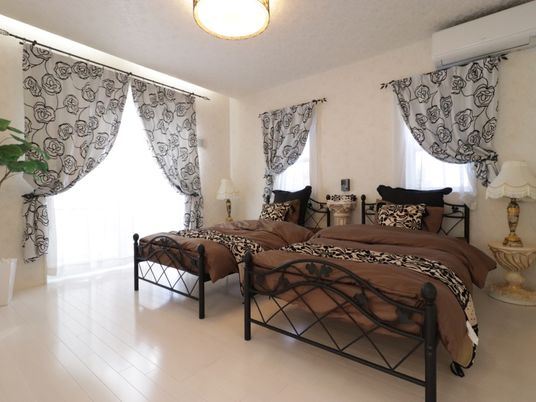 洋風デザインの居室