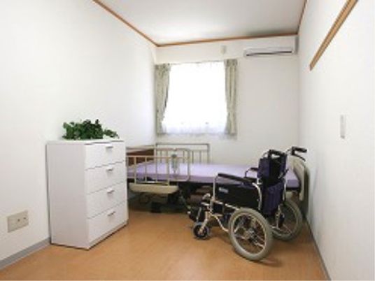 車いすのある個室