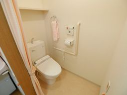 清潔なトイレ設備