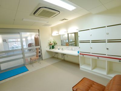 洗面所の整った空間