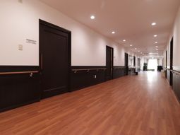 清潔な廊下の様子