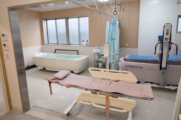 設備が整った浴室