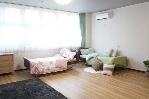 ゆったりとした居室