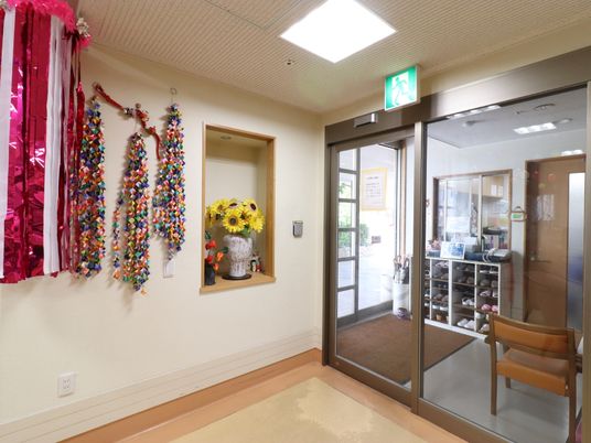 エントランスの装飾品