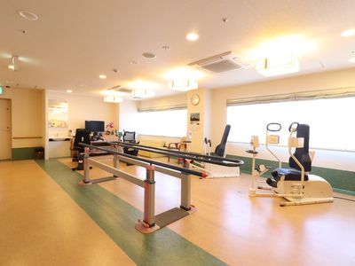 広々とした機能訓練室