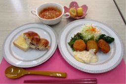 バランスの取れた食事内容
