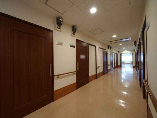 清潔感のある廊下