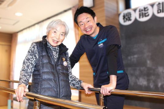 訓練風景の室内