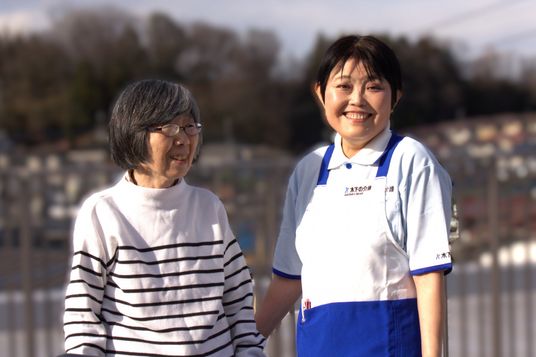 屋外での交流