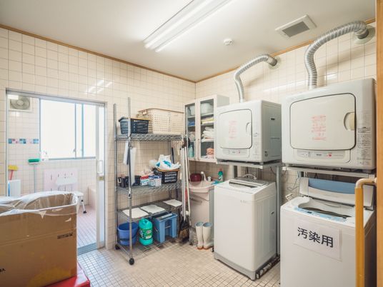 洗濯機と乾燥機の配置