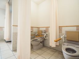 バリアフリートイレの様子