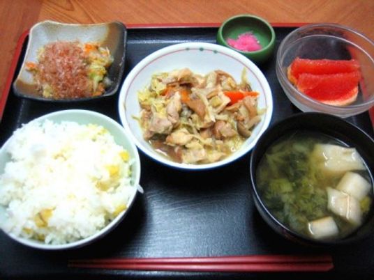 バランスの良い食事内容
