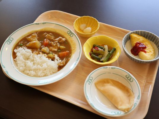 バランスの取れた食事内容