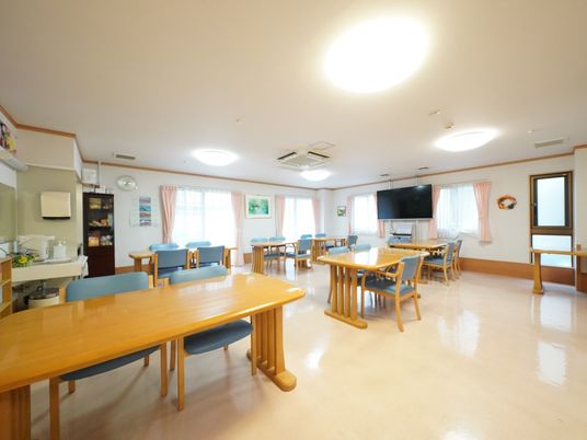 共用ダイニングの様子