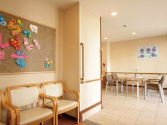 温もりある待合スペース