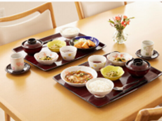和食の食事セット