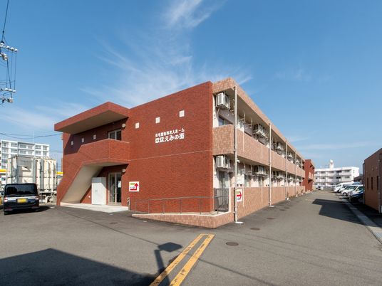 赤レンガの外観