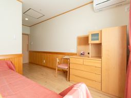 和やかな居室の角度